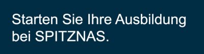 01/2026: Ausbildung bei SPITZNAS
